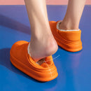 Pantufa Impermeável de Pelúcia SoftStep™ – Solado Antiderrapante para Casa e Jardim