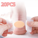 20/30pcs Protetor de Calcanhar em Gel Adesivo, Almofada Anti Atrito para Sapatos, Prevenção de Bolhas e Conforto para os Pés