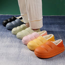 Pantufa Impermeável de Pelúcia SoftStep™ – Solado Antiderrapante para Casa e Jardim